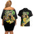 Dio Brando Jojo’s Bizarre Adventure Couples Matching Off Shoulder Short Dress and Hawaiian Shirt Anime Style