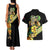 Dio Brando Jojo’s Bizarre Adventure Couples Matching Tank Maxi Dress and Hawaiian Shirt Anime Style