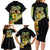 Dio Brando Jojo’s Bizarre Adventure Family Matching Long Sleeve Bodycon Dress and Hawaiian Shirt Anime Style