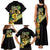 Dio Brando Jojo’s Bizarre Adventure Family Matching Tank Maxi Dress and Hawaiian Shirt Anime Style