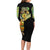 Dio Brando Jojo’s Bizarre Adventure Long Sleeve Bodycon Dress Anime Style