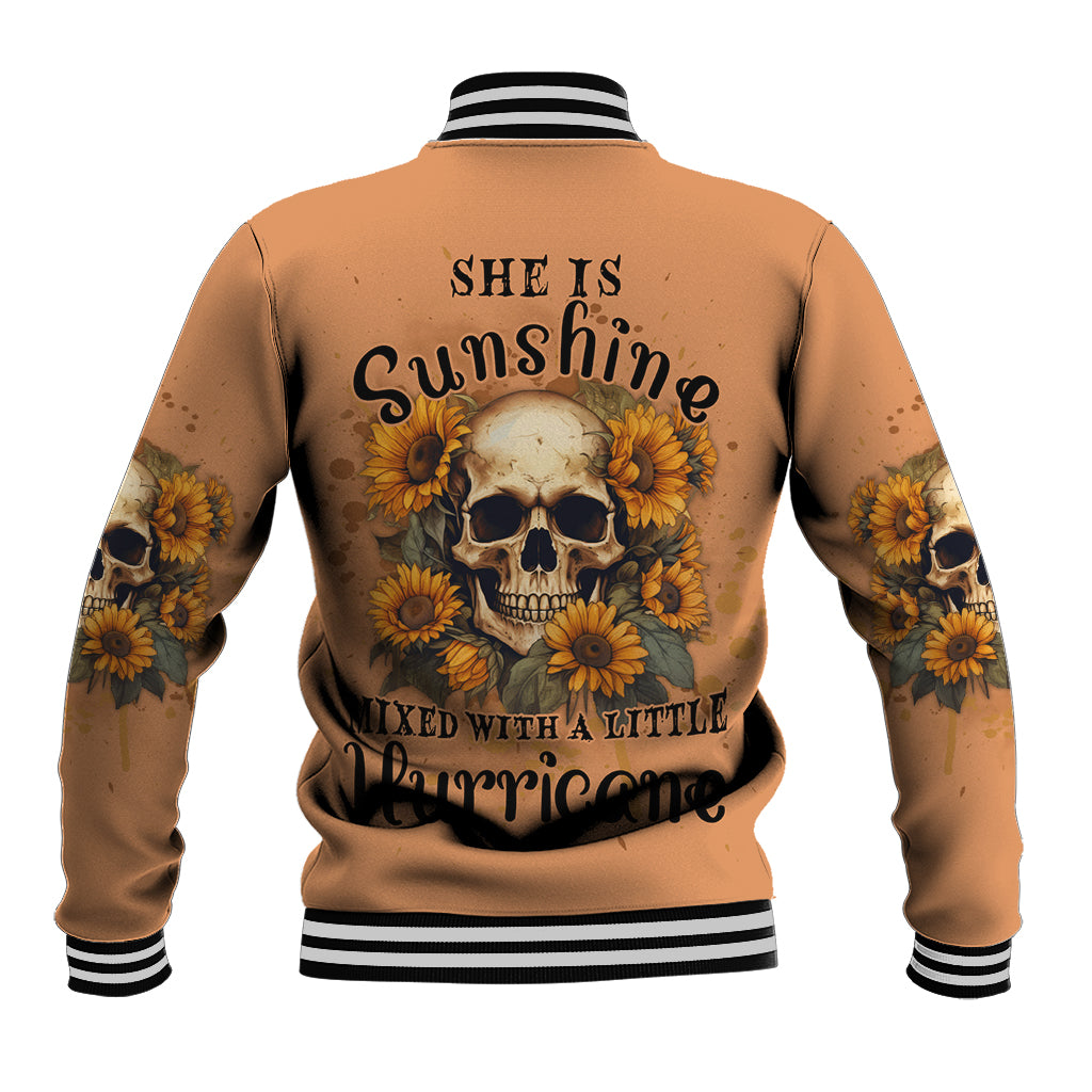 she-is-sunshine-sunflower-skull-baseball-jacket