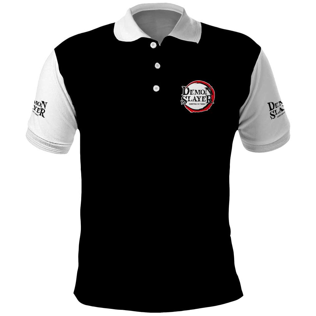 Sanemi Shinazugawa V2 Demon Slayer Polo Shirt Anime Style