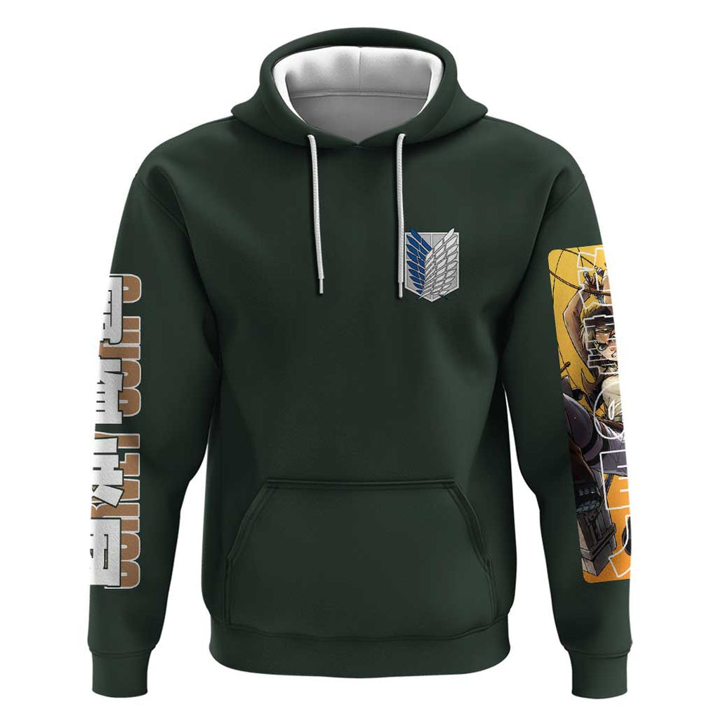 Eren Yeager - Attack on Titan Hoodie Japan Anime Style