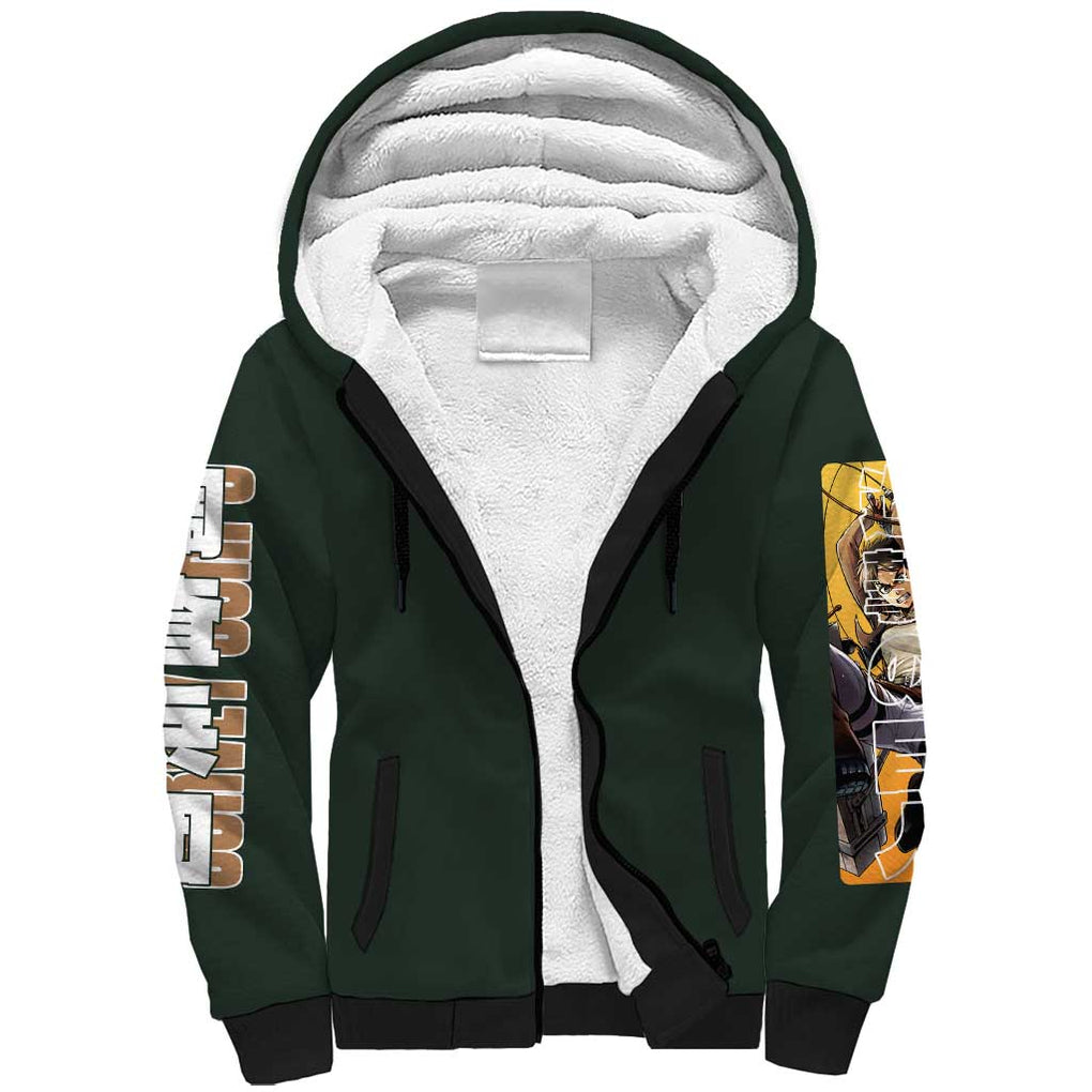 Eren Yeager - Attack on Titan Sherpa Hoodie Japan Anime Style