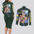 Yusuke Urameshi V3 Yuyu Hakusho Couples Matching Long Sleeve Bodycon Dress and Long Sleeve Button Shirt Anime Style