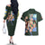 Yusuke Urameshi V3 Yuyu Hakusho Couples Matching Off The Shoulder Long Sleeve Dress and Hawaiian Shirt Anime Style