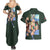 Yusuke Urameshi V3 Yuyu Hakusho Couples Matching Summer Maxi Dress and Hawaiian Shirt Anime Style