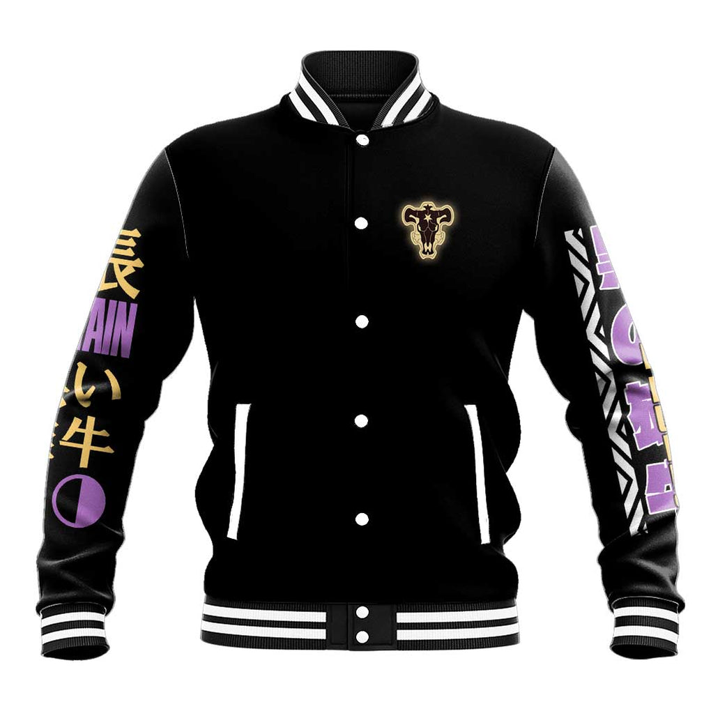 Yami Sukehiro V2 Black Clover Baseball Jacket Anime Style