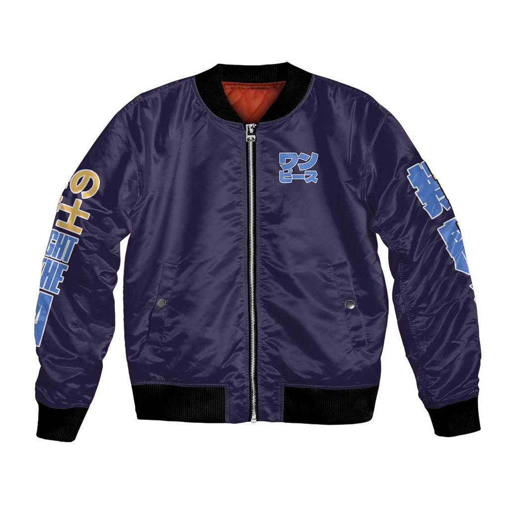 Jinbe V2 One Piece Bomber Jacket Anime Style