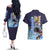 Jinbe V2 One Piece Couples Matching Off The Shoulder Long Sleeve Dress and Hawaiian Shirt Anime Style