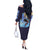 Jinbe V2 One Piece Off The Shoulder Long Sleeve Dress Anime Style