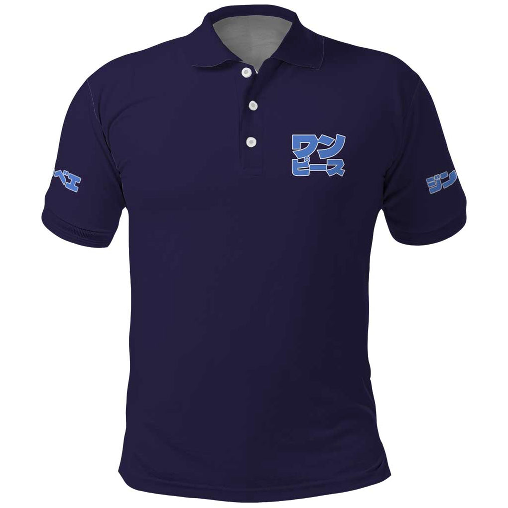 Jinbe V2 One Piece Polo Shirt Anime Style