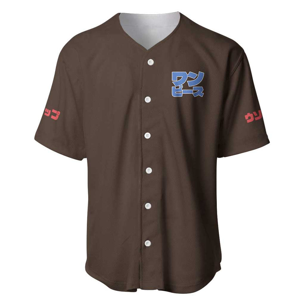 Usopp V2 One Piece Baseball Jersey Anime Style