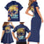 Kohaku Dr. Stone Family Matching Short Sleeve Bodycon Dress and Hawaiian Shirt Japan Anime Style