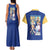 Aqua Hoshino Oshi no Ko Couples Matching Tank Maxi Dress and Hawaiian Shirt Japan Anime Style