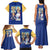 Aqua Hoshino Oshi no Ko Family Matching Tank Maxi Dress and Hawaiian Shirt Japan Anime Style