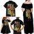 Thorkell Vinland Saga Family Matching Off Shoulder Maxi Dress and Hawaiian Shirt Japan Anime Style