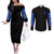 Blue Lock Couples Matching Off The Shoulder Long Sleeve Dress and Long Sleeve Button Shirt Japan Anime Style