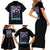 Blue Lock Family Matching Short Sleeve Bodycon Dress and Hawaiian Shirt Japan Anime Style