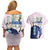 Seishiro Nagi Blue Lock Couples Matching Off Shoulder Short Dress and Hawaiian Shirt Japan Anime Style