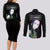 Illumi Zoldyck Hunter X Hunter Couples Matching Long Sleeve Bodycon Dress and Long Sleeve Button Shirt Anime Style