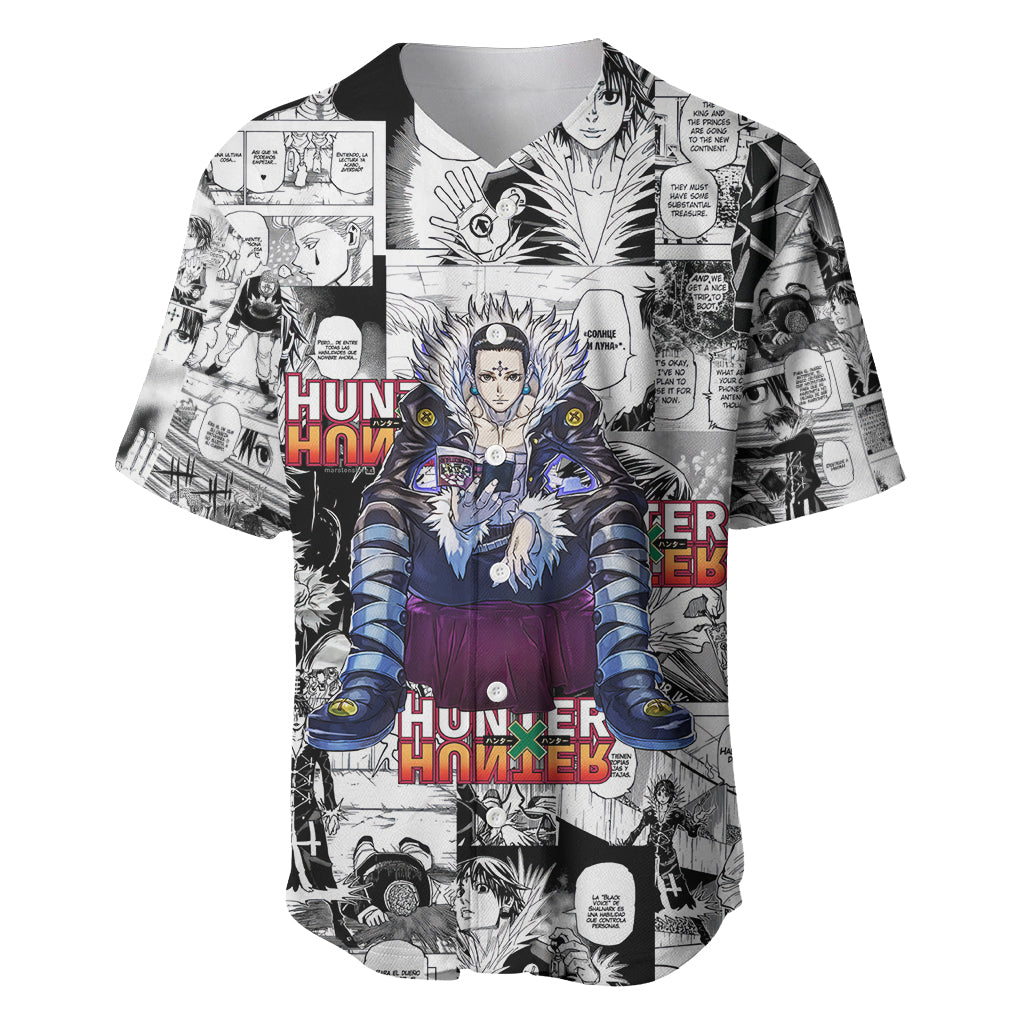 Chrollo Lucilfer Hunter X Hunter Baseball Jersey Manga Mix Anime Style