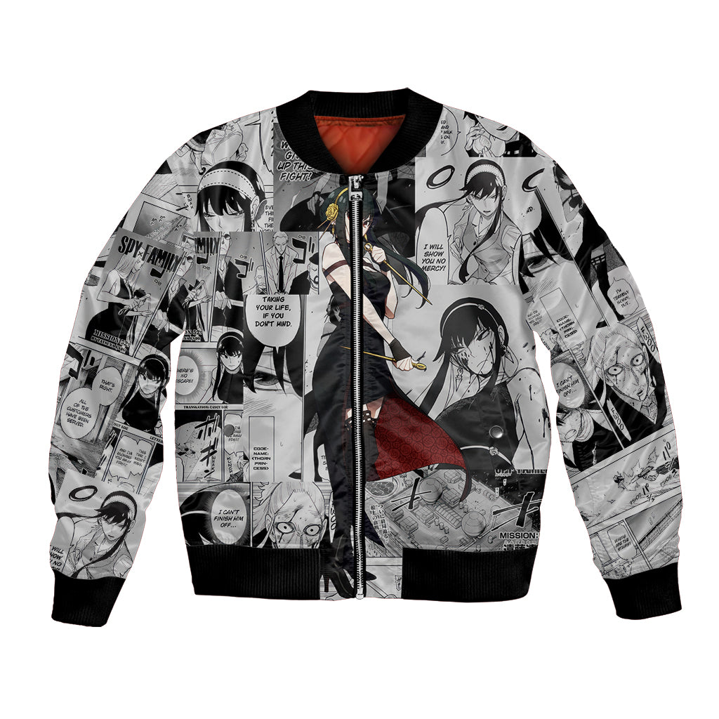 Yor Forger Spy X Family Bomber Jacket Manga Mix Anime Style