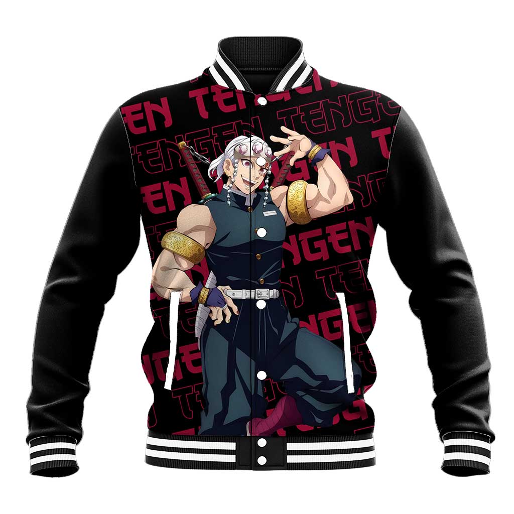 Tengen Uzui - Demon Slayer Baseball Jacket Anime Style