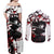 Muichiro Tokito - Demon Slayer Couples Matching Off Shoulder Maxi Dress and Long Sleeve Button Shirt Anime Japan Style