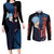 Lance Crown - Magic And Muscles Couples Matching Long Sleeve Bodycon Dress and Long Sleeve Button Shirt Anime Style