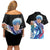 Lance Crown - Magic And Muscles Couples Matching Off Shoulder Short Dress and Hawaiian Shirt Anime Style