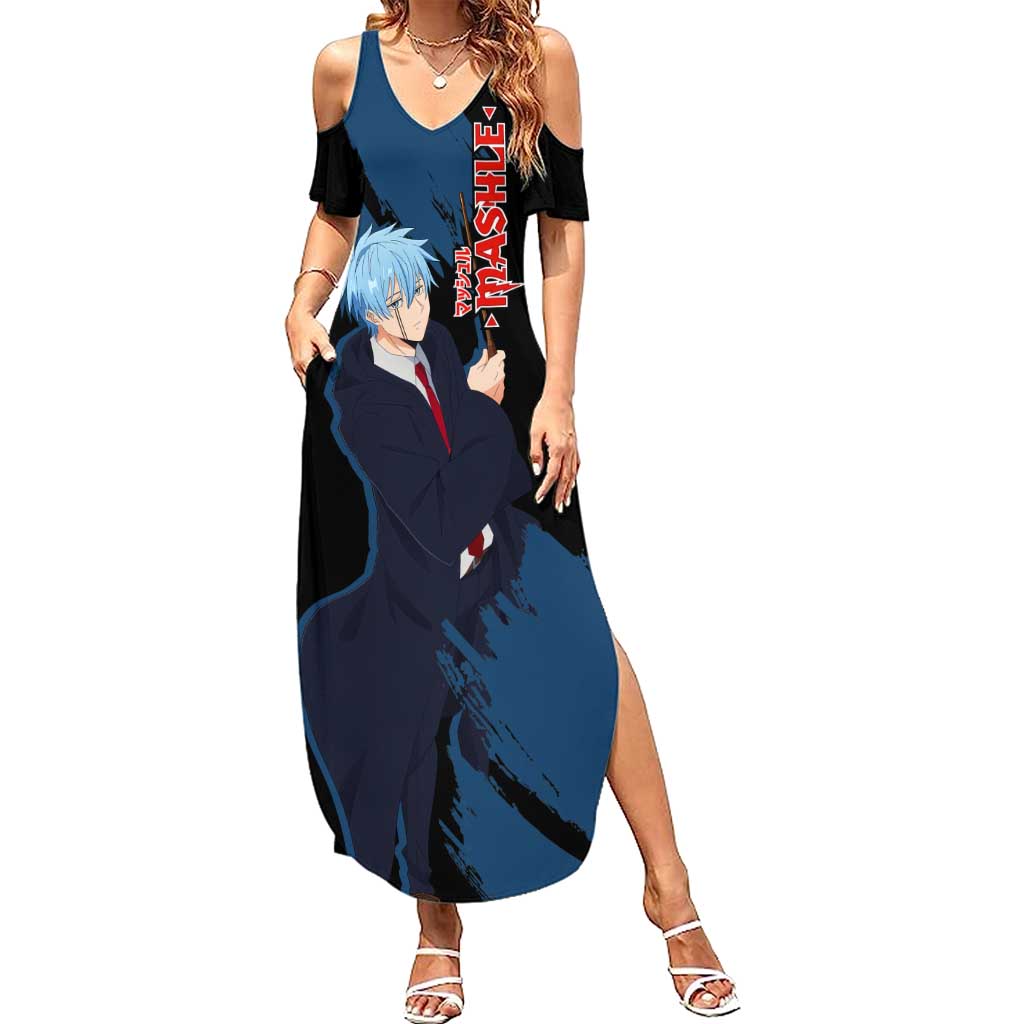 Lance Crown - Magic And Muscles Summer Maxi Dress Anime Style