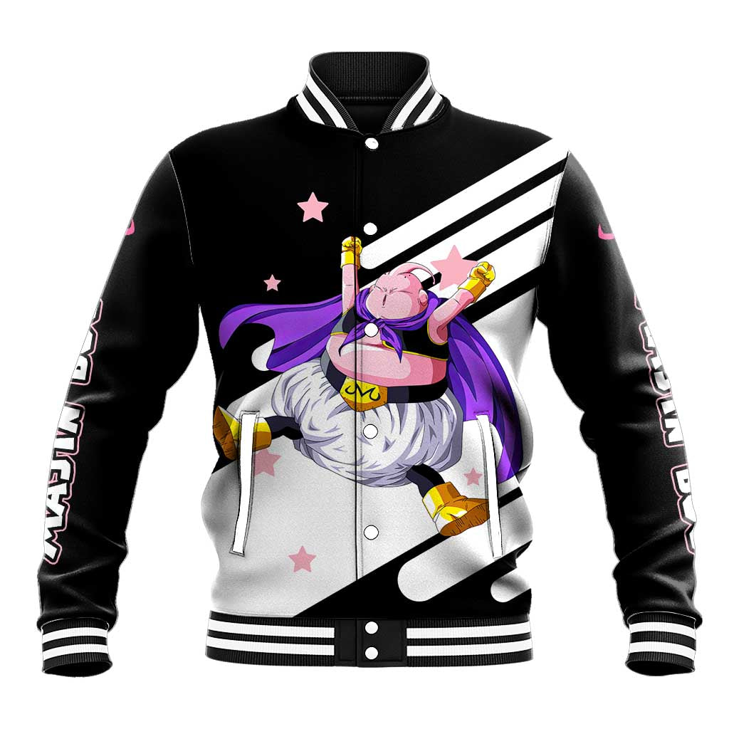 Fat Majin Buu - Dragon Ball Baseball Jacket Anime Style