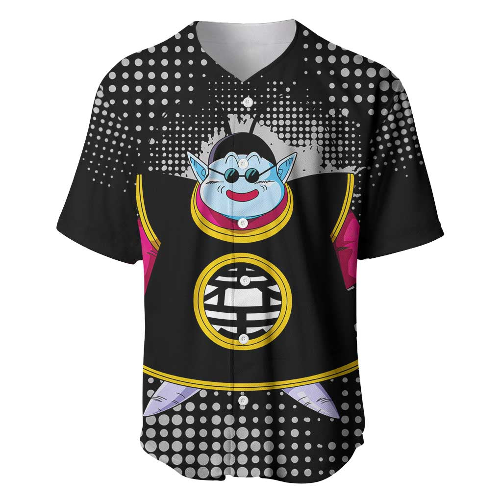 King Kai - Dragon Ball Baseball Jersey Anime Style