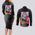 King Kai - Dragon Ball Couples Matching Long Sleeve Bodycon Dress and Long Sleeve Button Shirt Anime Style