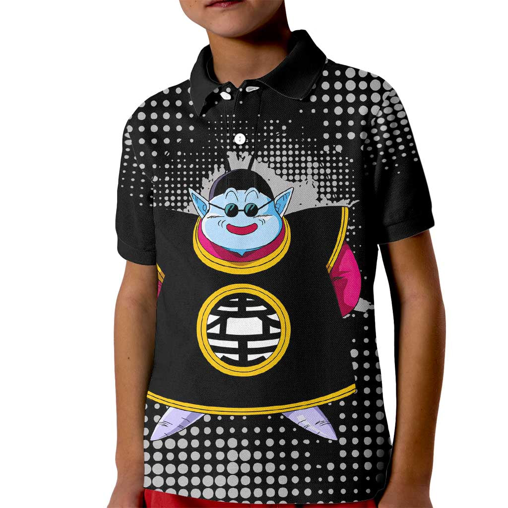 King Kai - Dragon Ball Kid Polo Shirt Anime Style