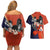 Gohan - Dragon Ball Couples Matching Off Shoulder Short Dress and Hawaiian Shirt Anime Style