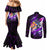 Frieza - Dragon Ball Couples Matching Mermaid Dress and Long Sleeve Button Shirt Anime Style