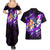 Frieza - Dragon Ball Couples Matching Summer Maxi Dress and Hawaiian Shirt Anime Style