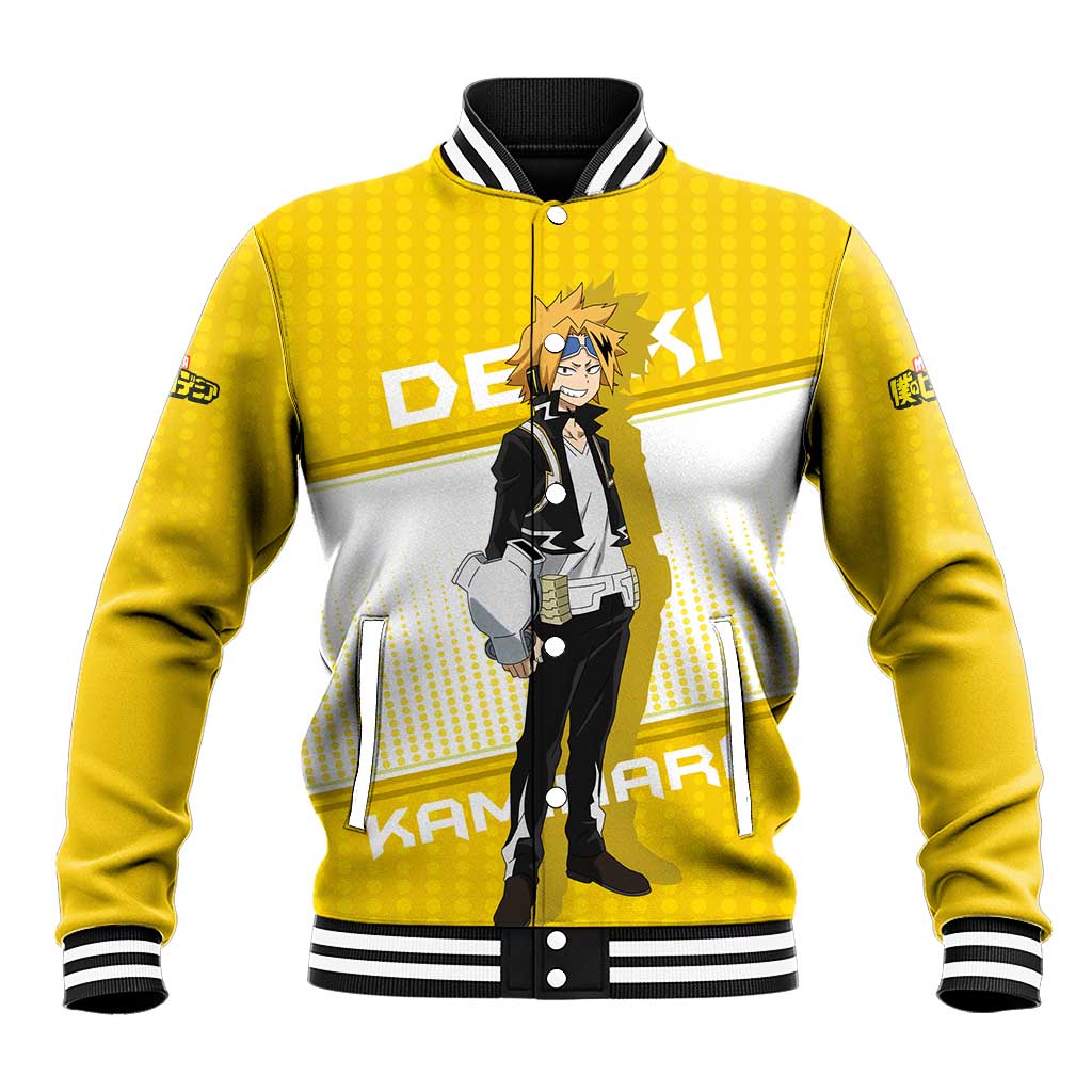 Denki Kaminari - My Hero Academia Baseball Jacket Anime Style