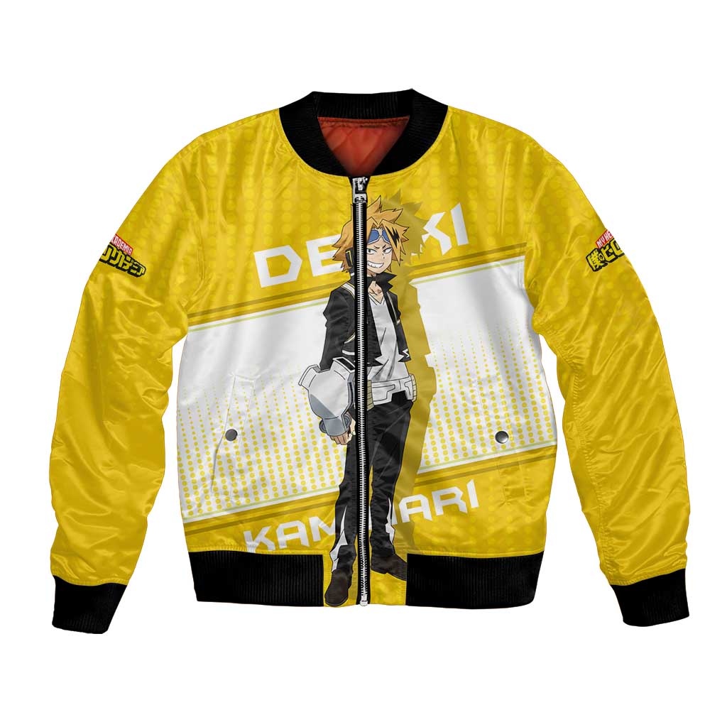 Denki Kaminari - My Hero Academia Bomber Jacket Anime Style