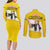 Denki Kaminari - My Hero Academia Couples Matching Long Sleeve Bodycon Dress and Long Sleeve Button Shirt Anime Style