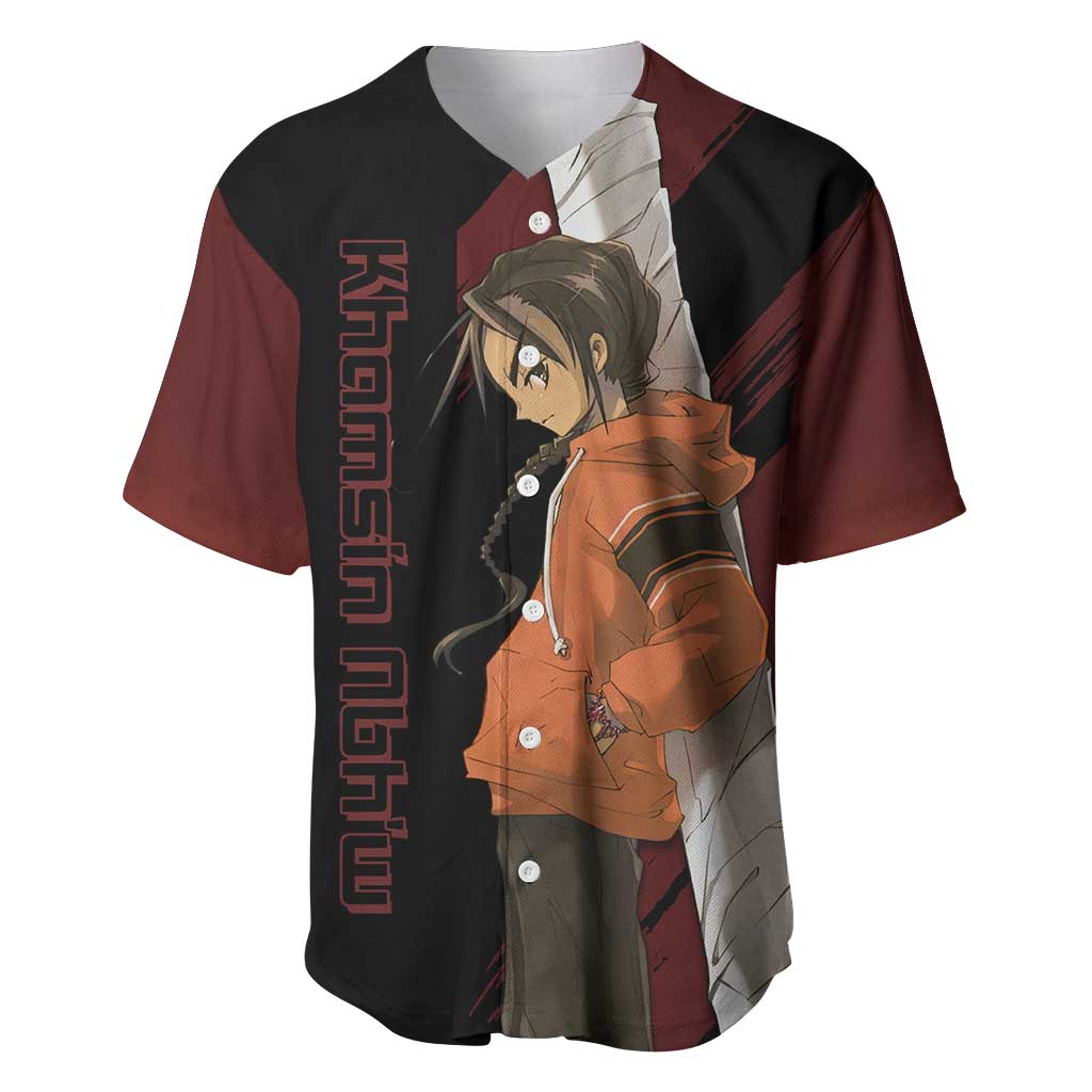 Khamsin Nbh'w - Shakugan no Shana Baseball Jersey Anime Style