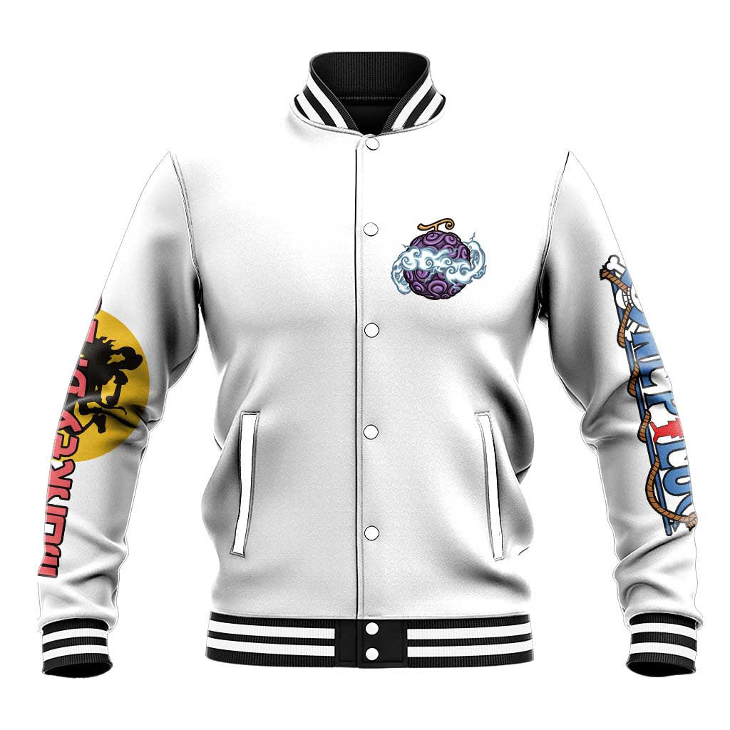 5th Gear Luffy One Piece Baseball Jacket Anime Style