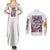 5th Gear Luffy One Piece Couples Matching Summer Maxi Dress and Long Sleeve Button Shirt Anime Style