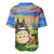 Trippy My Neighbor Totoro Studio Ghibli Baseball Jersey Anime  Mix Oil Paint Trippy Style