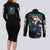 Muichiro Tokito V2 Demon Slayer Couples Matching Long Sleeve Bodycon Dress and Long Sleeve Button Shirt Anime Style