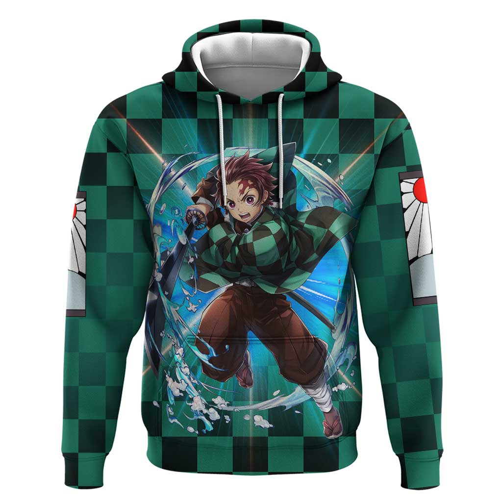 Astral Aura Tanjiro Demon Slayer Hoodie Anime Style