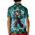 Astral Aura Tanjiro Demon Slayer Kid Polo Shirt Anime Style